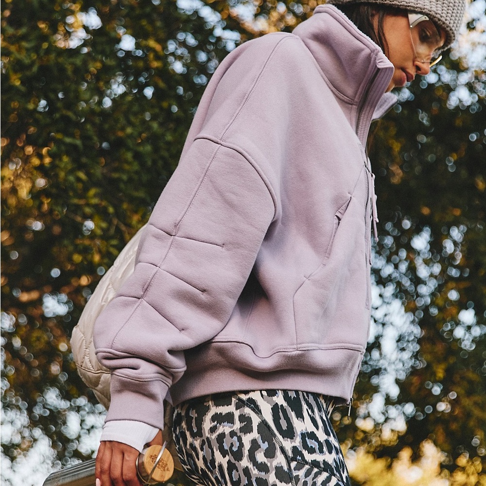 Free People A Cut Above Zip-up! BRAND NEW WITH TAGS - Picture 2 of 8